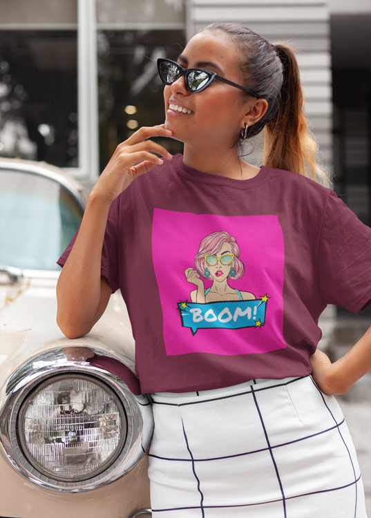 Retro Boom T-Shirt Women