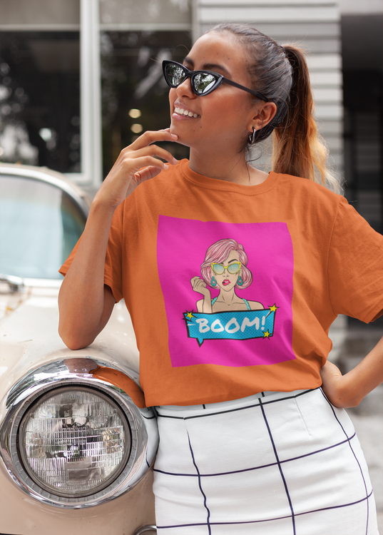 Retro Boom T-Shirt Dam