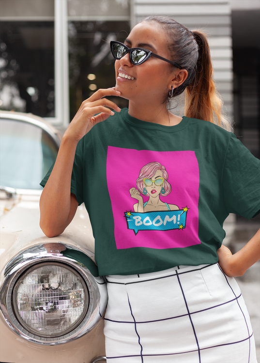 Retro Boom T-Shirt Dam