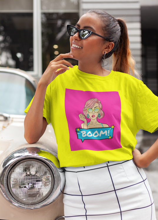 Retro Boom T-Shirt Dam