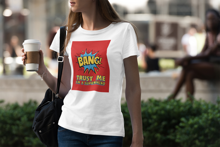 Bang Super Hero T-Shirt Dam