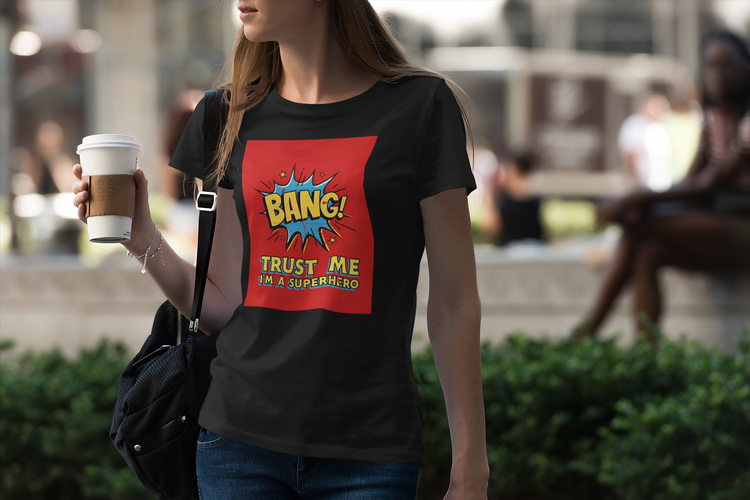 Bang Super Hero T-Shirt Dam