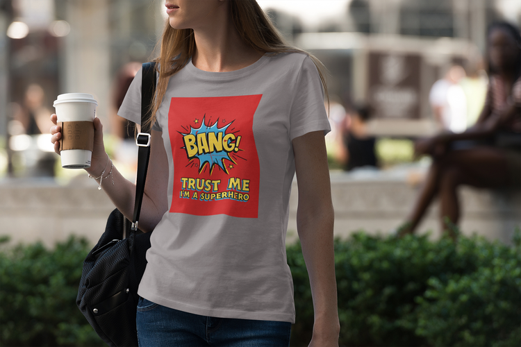 Bang Super Hero T-Shirt Women