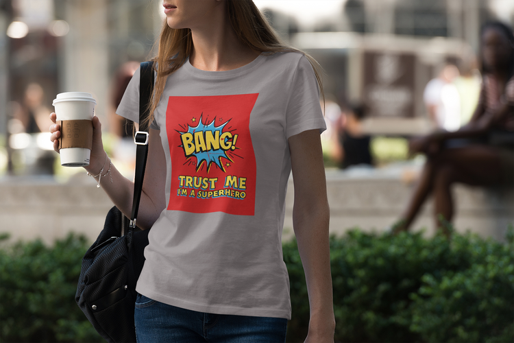 Bang Super Hero T-Shirt Dam