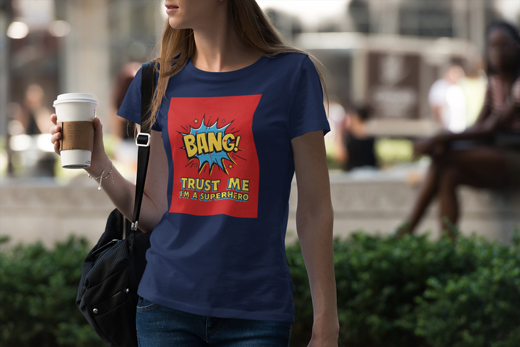 Bang Super Hero T-Shirt Women