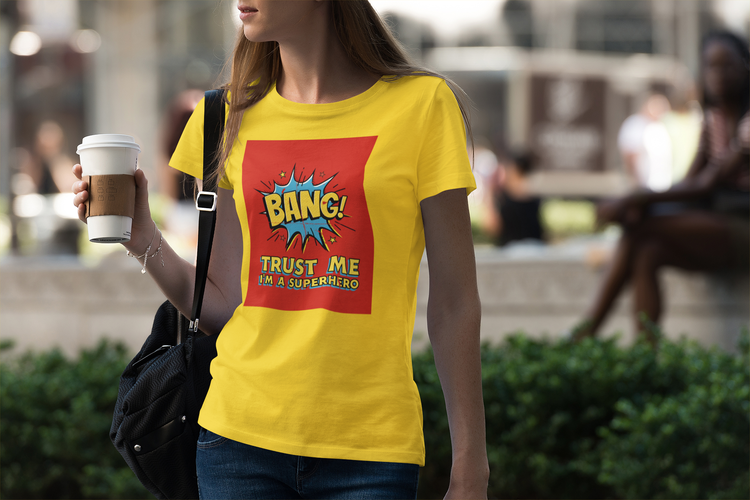 Bang Super Hero T-Shirt Women