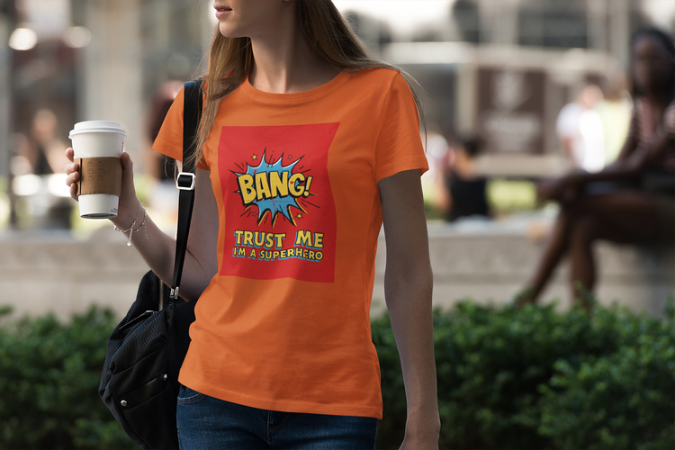 Bang Super Hero T-Shirt Dam