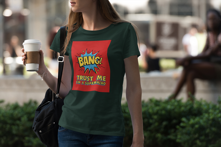 Bang Super Hero T-Shirt Dam