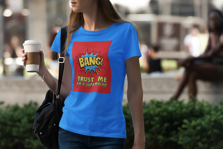 Bang Super Hero T-Shirt Dam