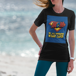 Mom - Super Hero T-Shirt Women