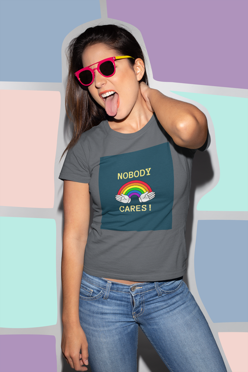 Nobody Cares T-Shirt Women