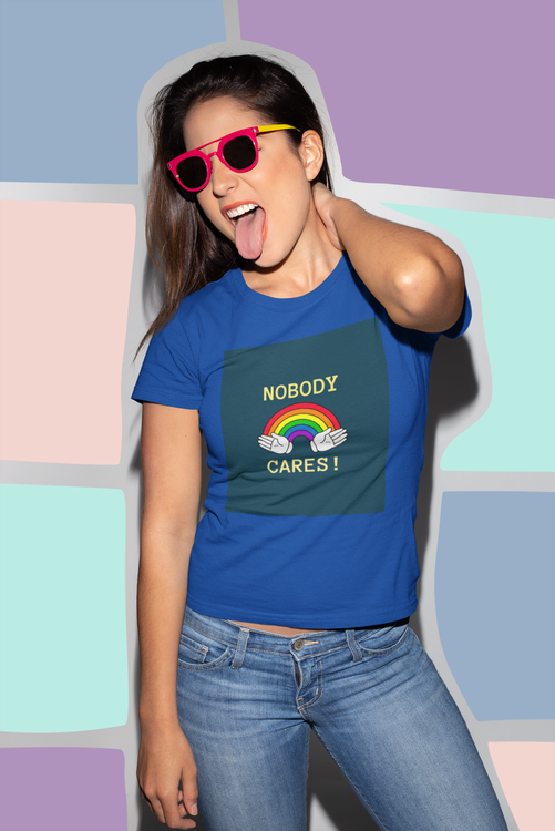 Nobody Cares T-Shirt Women