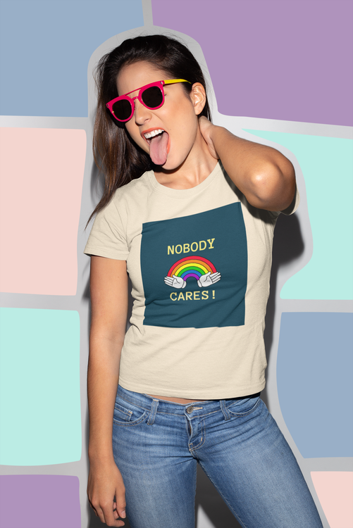 Nobody Cares T-Shirt Women