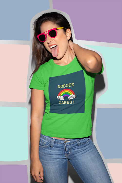 Nobody Cares T-Shirt Women