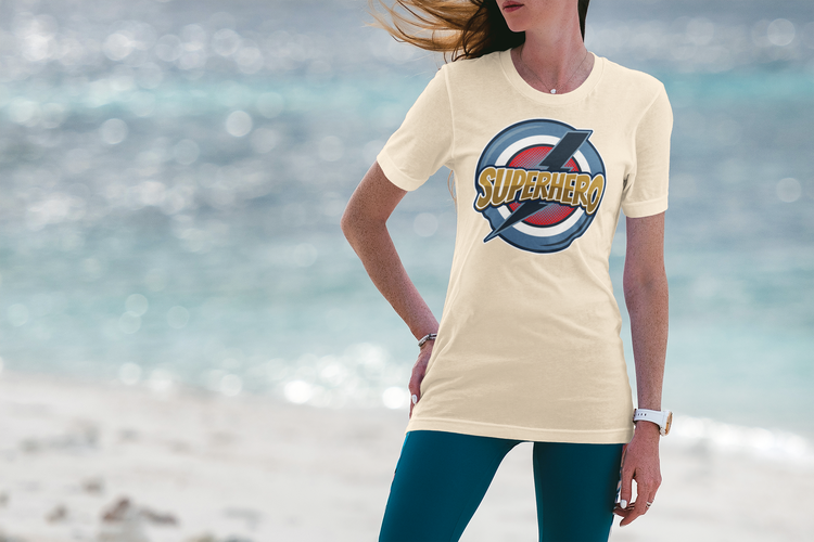 Super Hero Retro T-Shirt Women