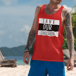 Save Our Children Tank Top Herr