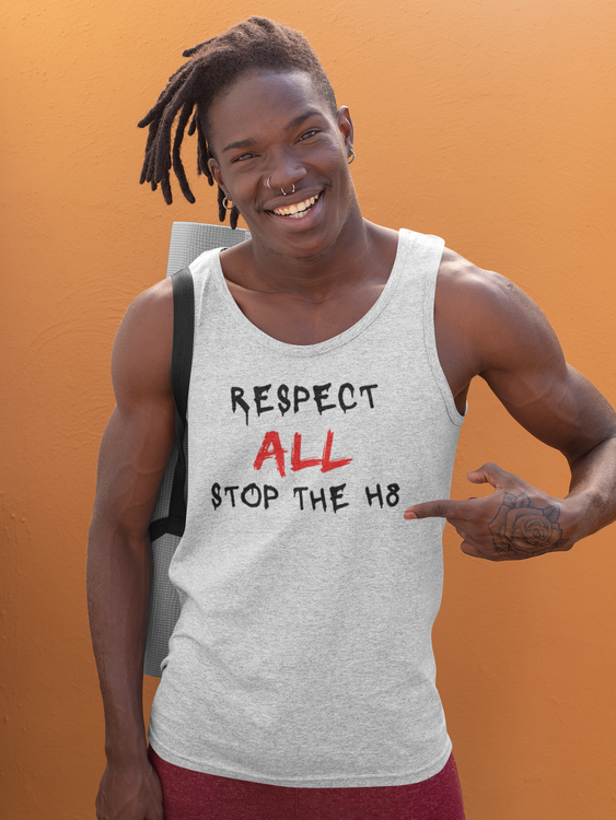 Respect All Stop The H8 Tank Top Men