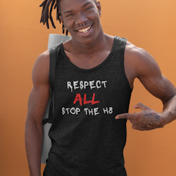 Respect All Stop The H8 Tank Top Herr