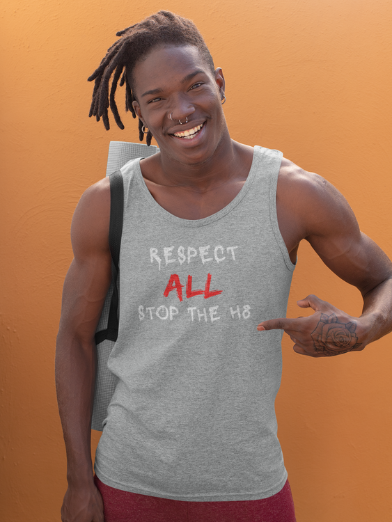 Respect All Stop The H8 Tank Top Men