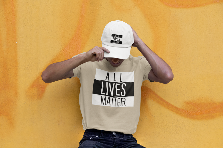 T-Shirt for men with print All Lives Matter