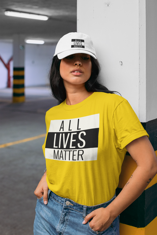 T-Shirt i flera fäger. Damstorlekar. Lady Fit. All Lives Matter