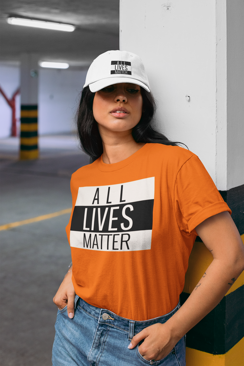 Tshirt All Lives Matter Dam. I stort antal kulörer & storlekar