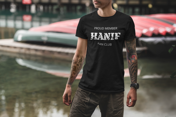 Herr Tshirt. Stödj Hanif Bali. #Hanif Bali