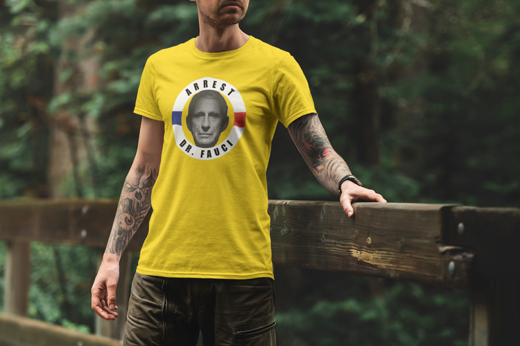 Arrest Dr.Fauci T-Shirt Herr