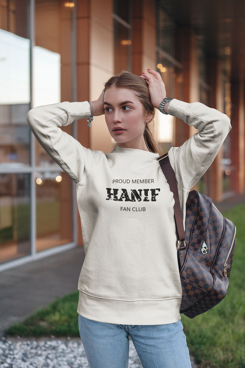 Unisex sweatshirt supporting Swedens Hanif Bali, Moderaterna