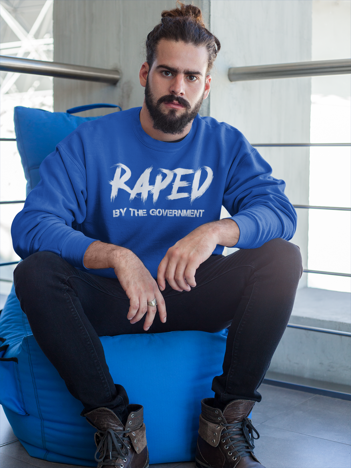 Raped By The Government Sweatshirt Unisex