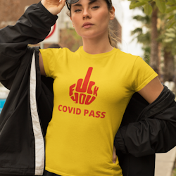 Covid Pass T-Shirt Dam