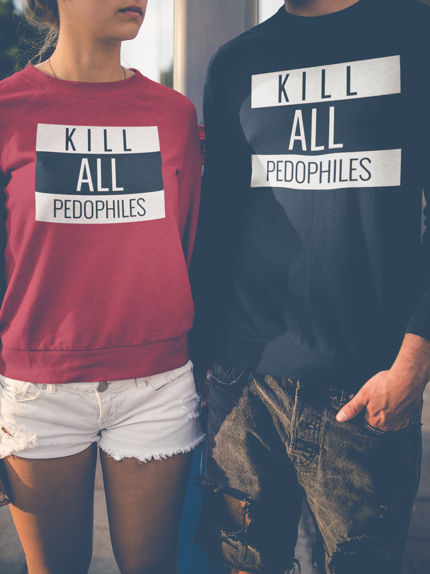 Kill All Pedophiles Sweatshirt Unisex