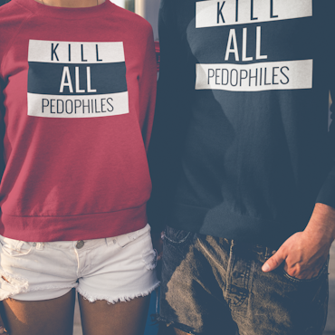 Kill All Pedophiles Sweatshirt Unisex