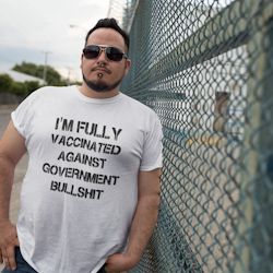 I'm Fully Vaccinated  T-Shirt Men