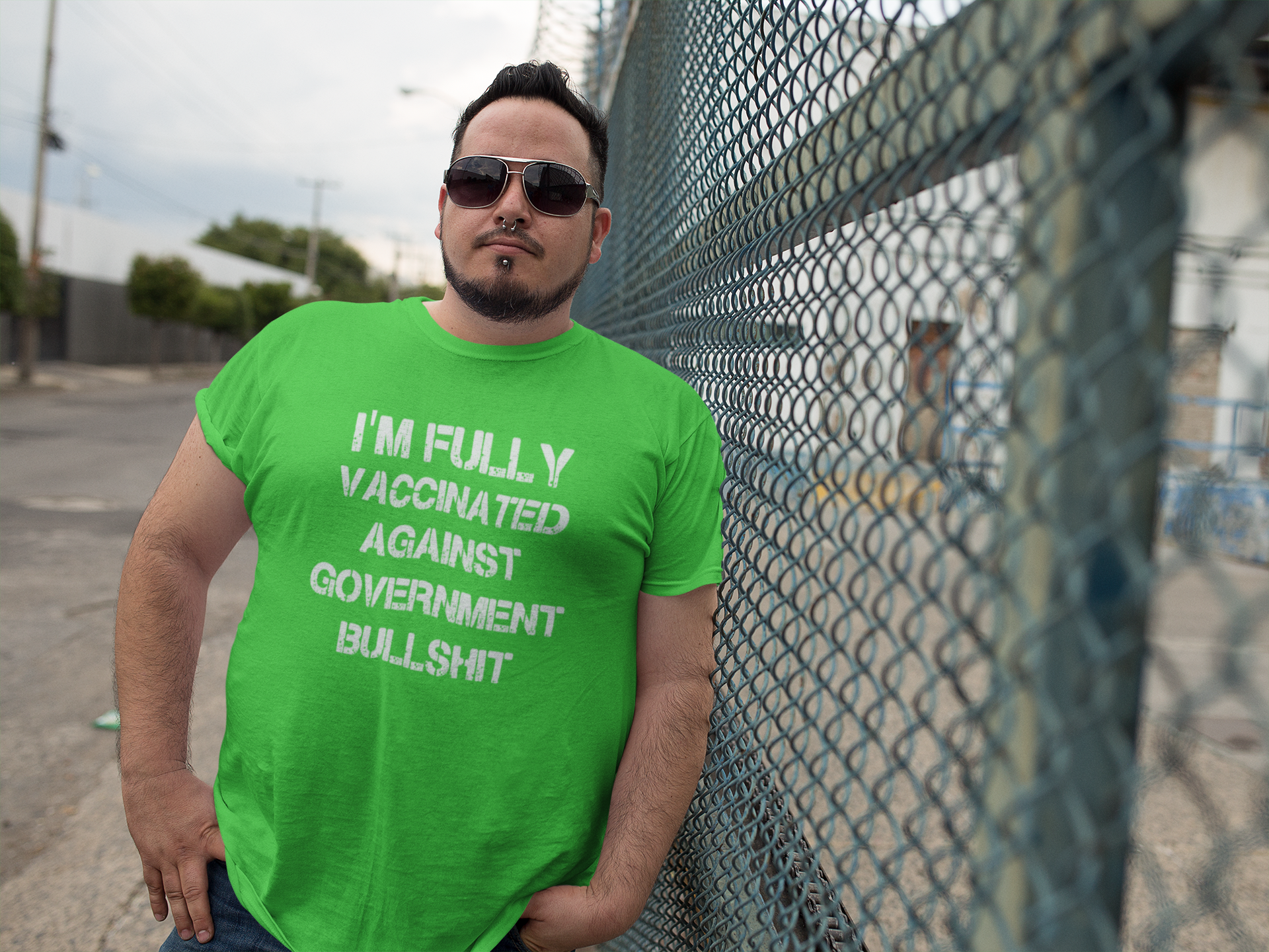 I'm Fully Vaccinated  T-Shirt Men