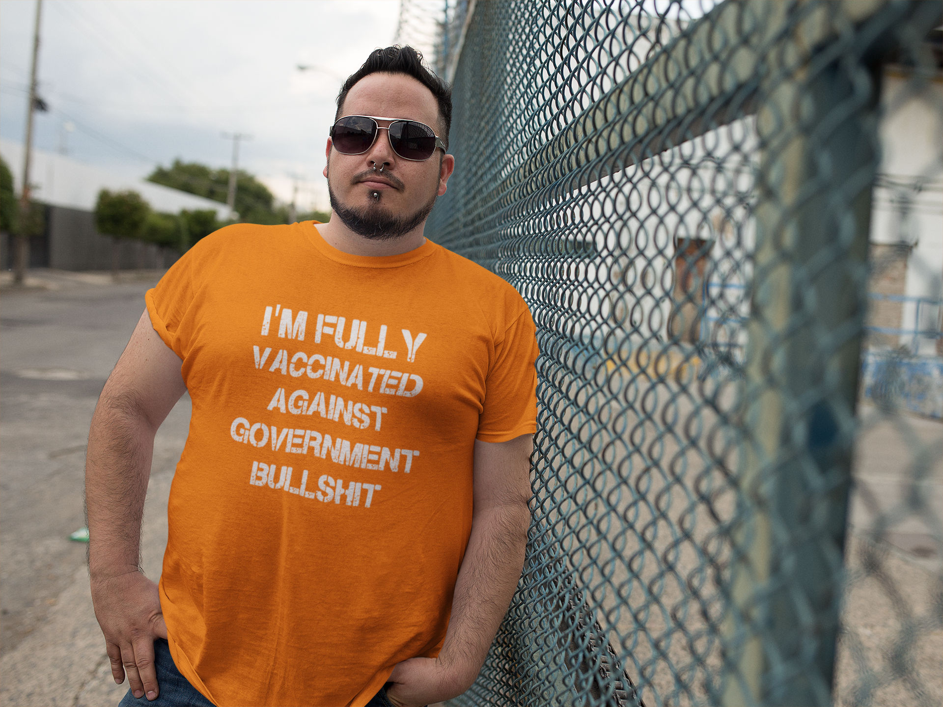 I'm Fully Vaccinated  T-Shirt Men