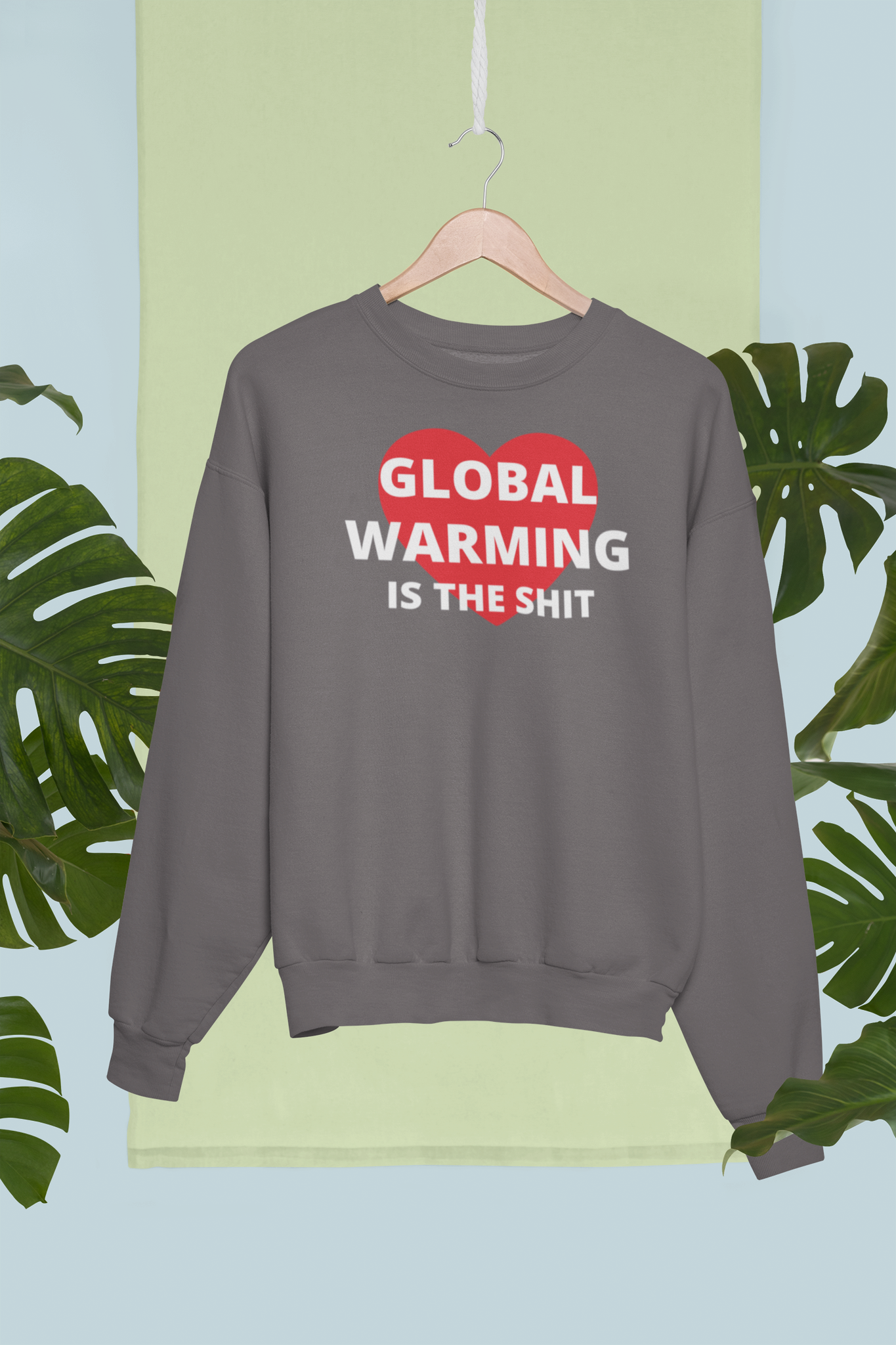 Global Uppvärmning, Miljöpartiet, Greta Thunberg, Global warming, Sweatshirt Unisex