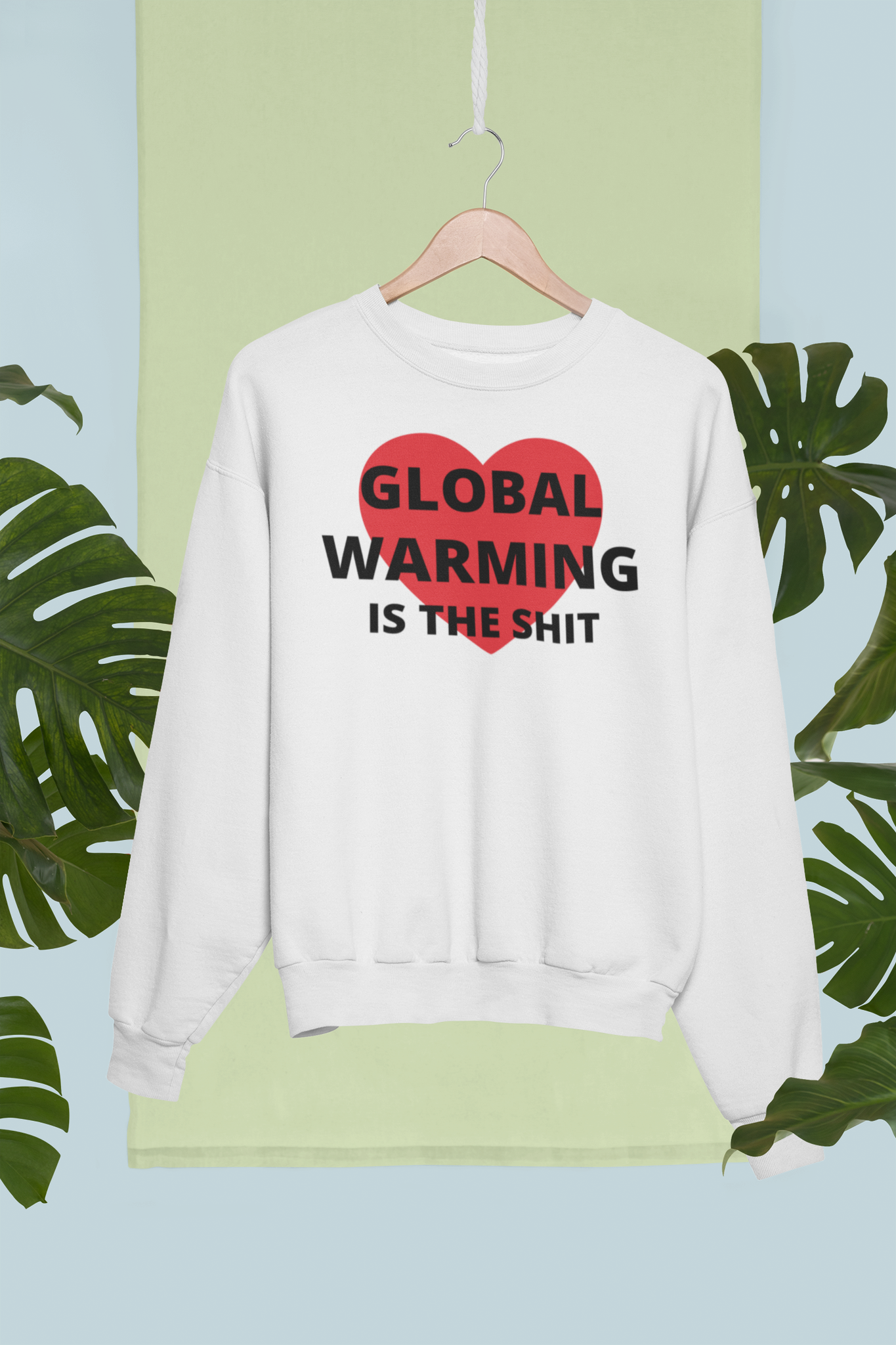 Anti klimataktivister, Global Warming, Greta Thunberg, Unisex Sweatshirt i flertalet färger