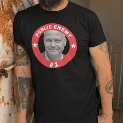 Morgan Public Enemy #1 T-Shirt Herr