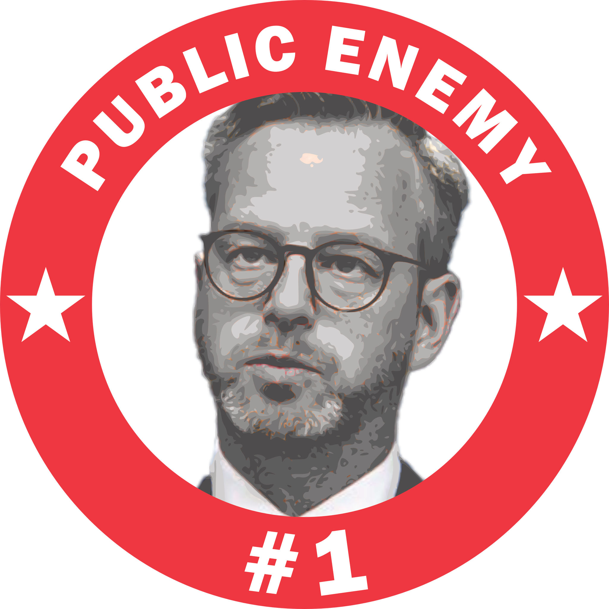 Damberg Public Enemy #1 T-Shirt Herr