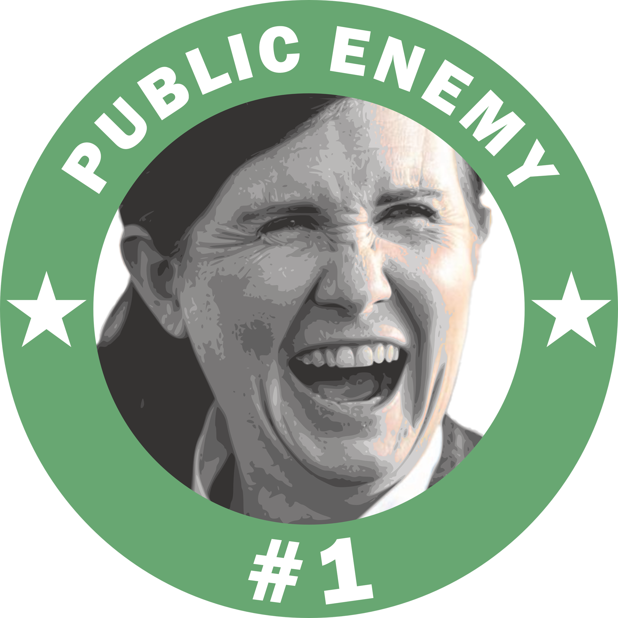 Stenevi Public Enemy #1 T-Shirt Herr