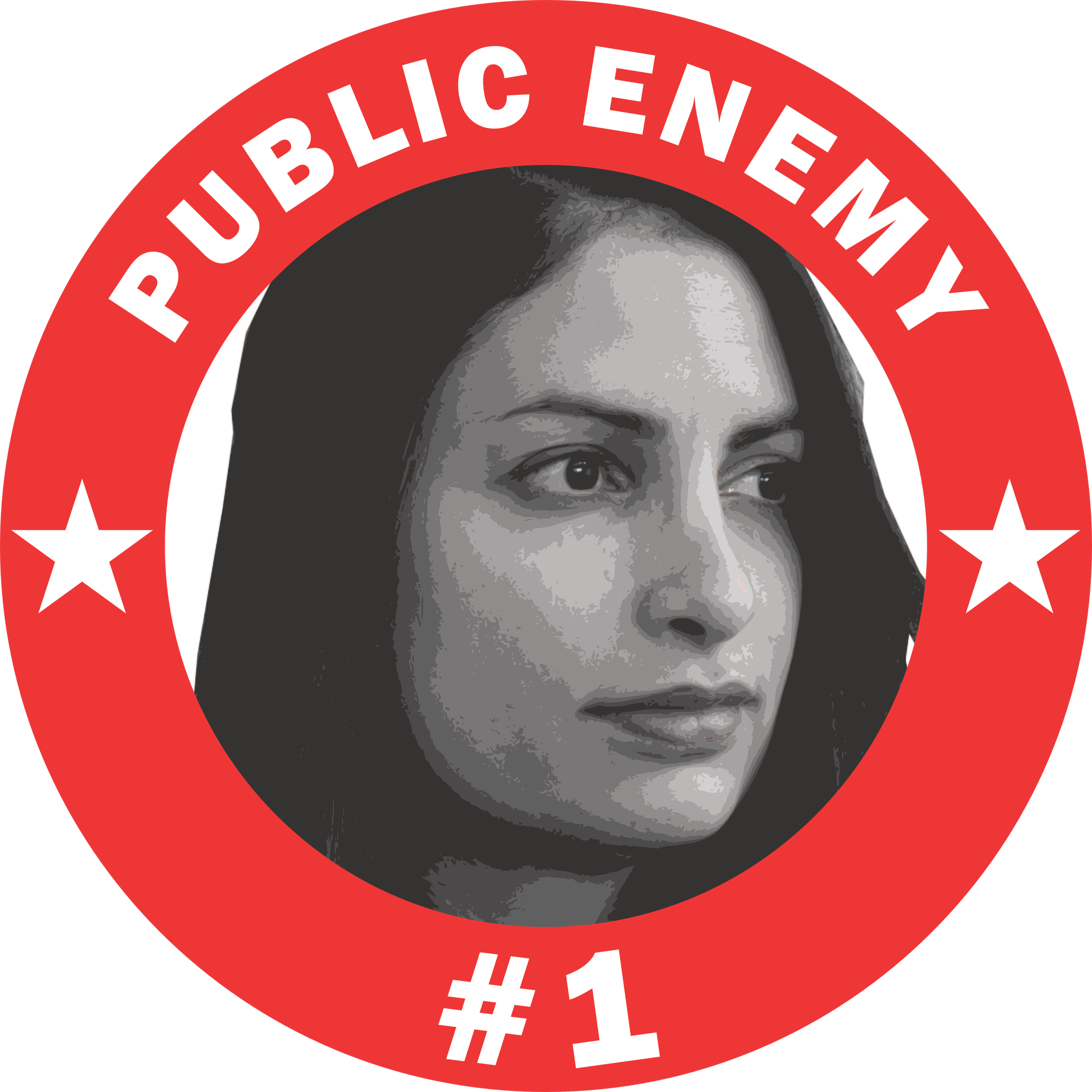 Dadgostar Public Enemy #1 T-Shirt Herr