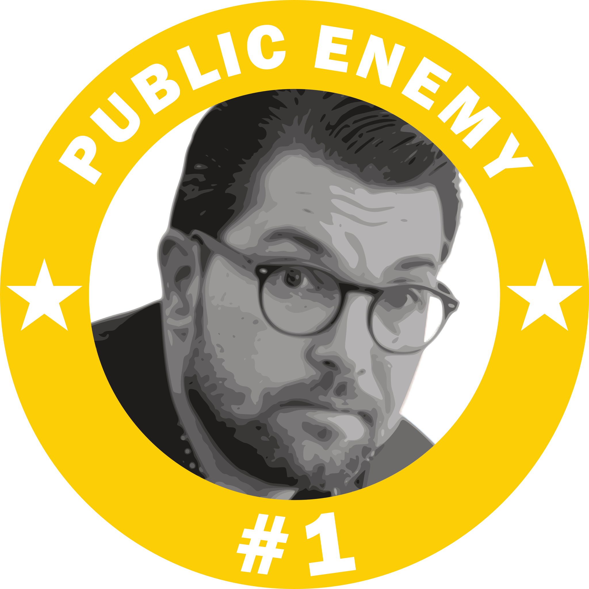 Åkesson Public Enemy #1 T-Shirt Herr