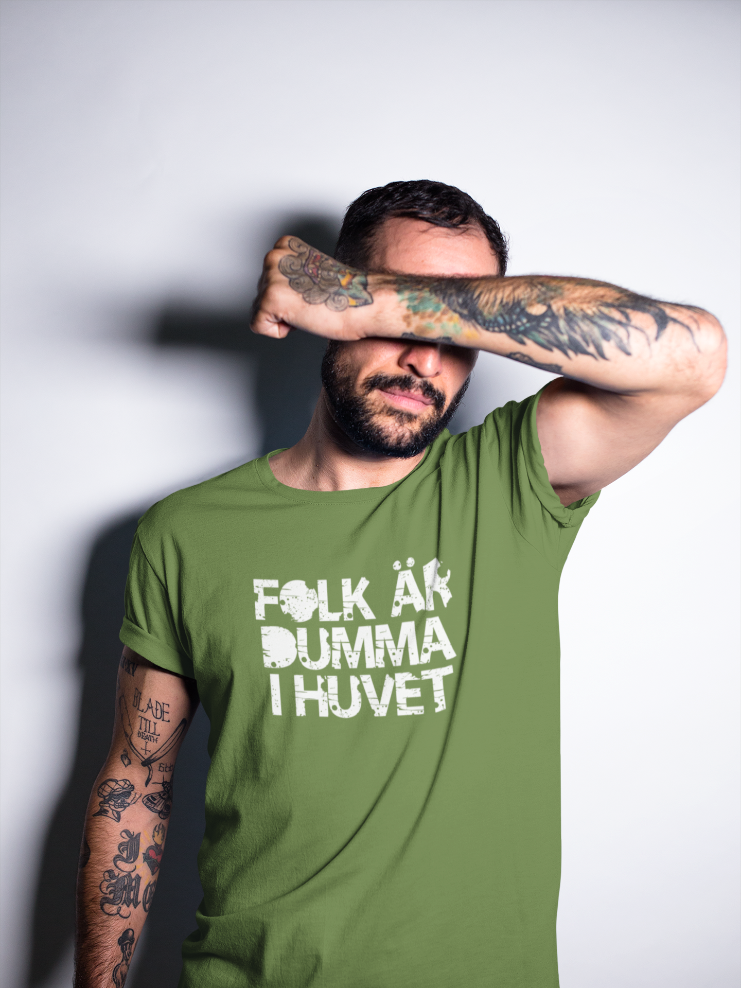 Dumma i huvet T-Shirt Herr