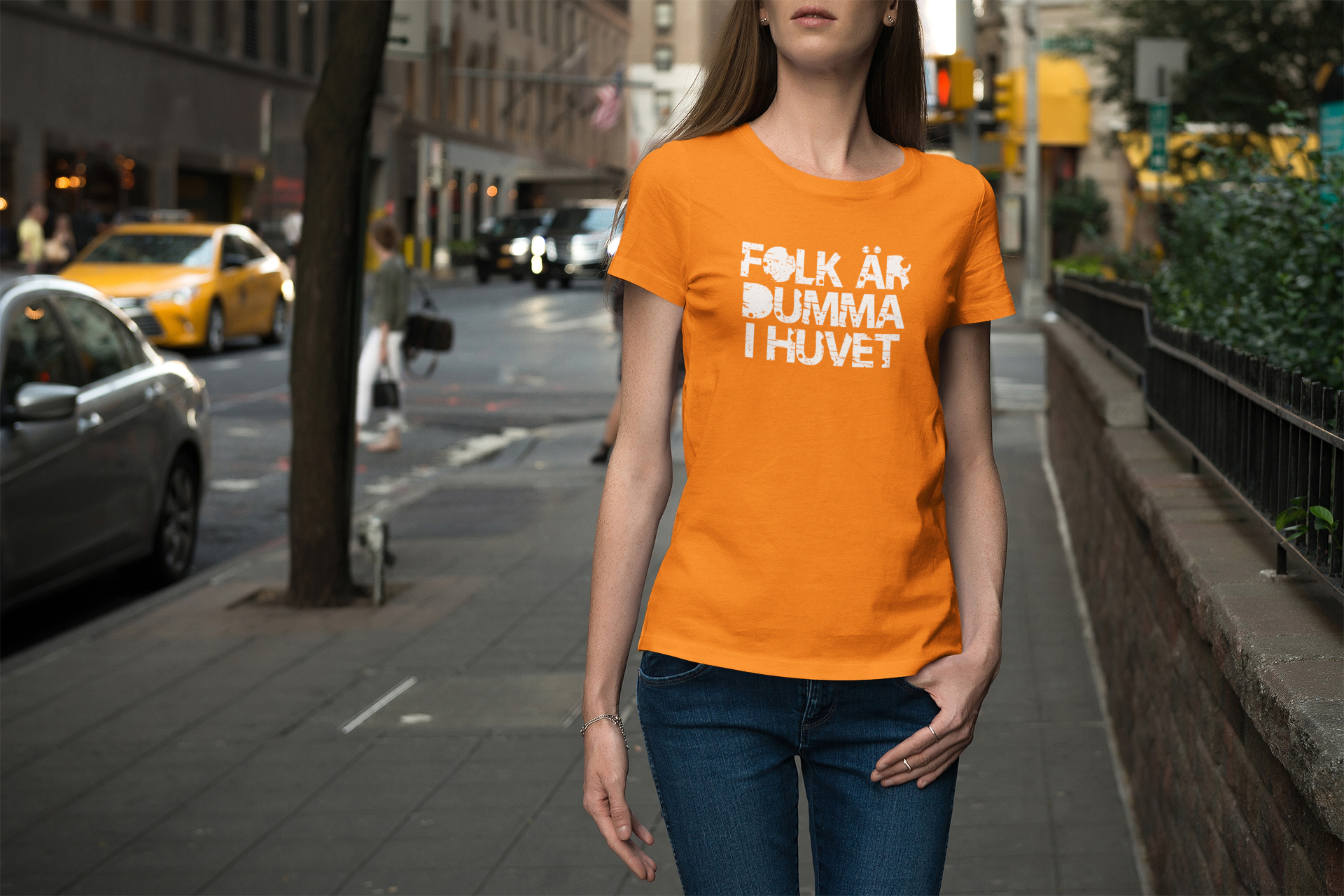 Dumma i huvet T-Shirt Dam