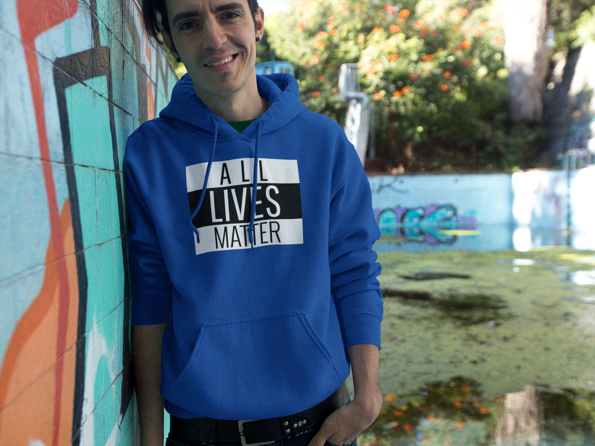 All Lives Matter Hoodie. Herr Hoodie All Lives Matter. Great colour selection