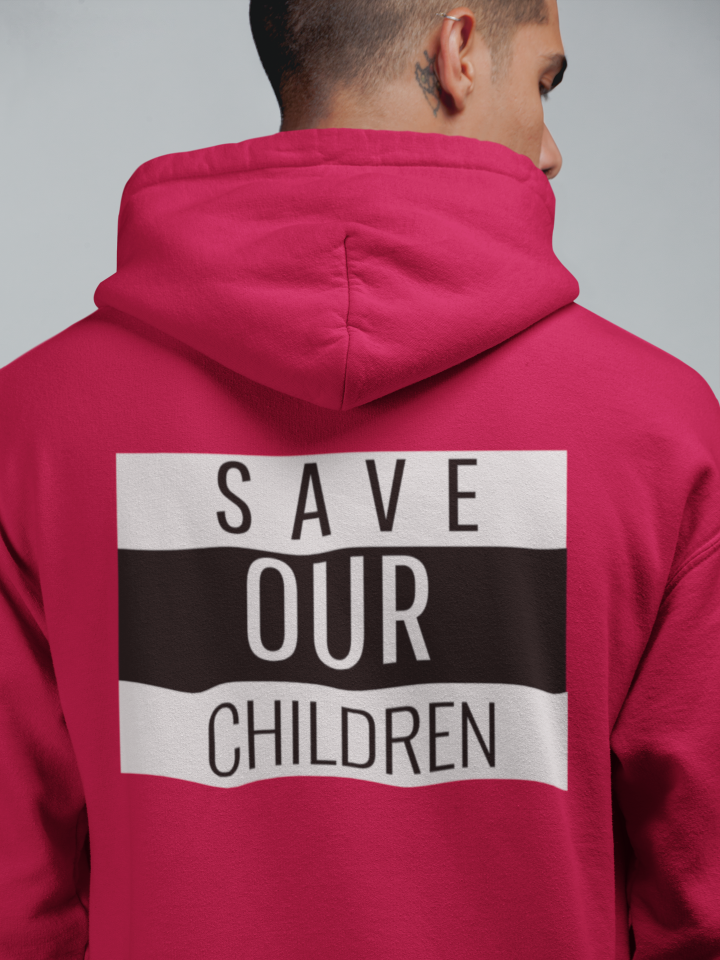 Save Our Children Hoodie Herr