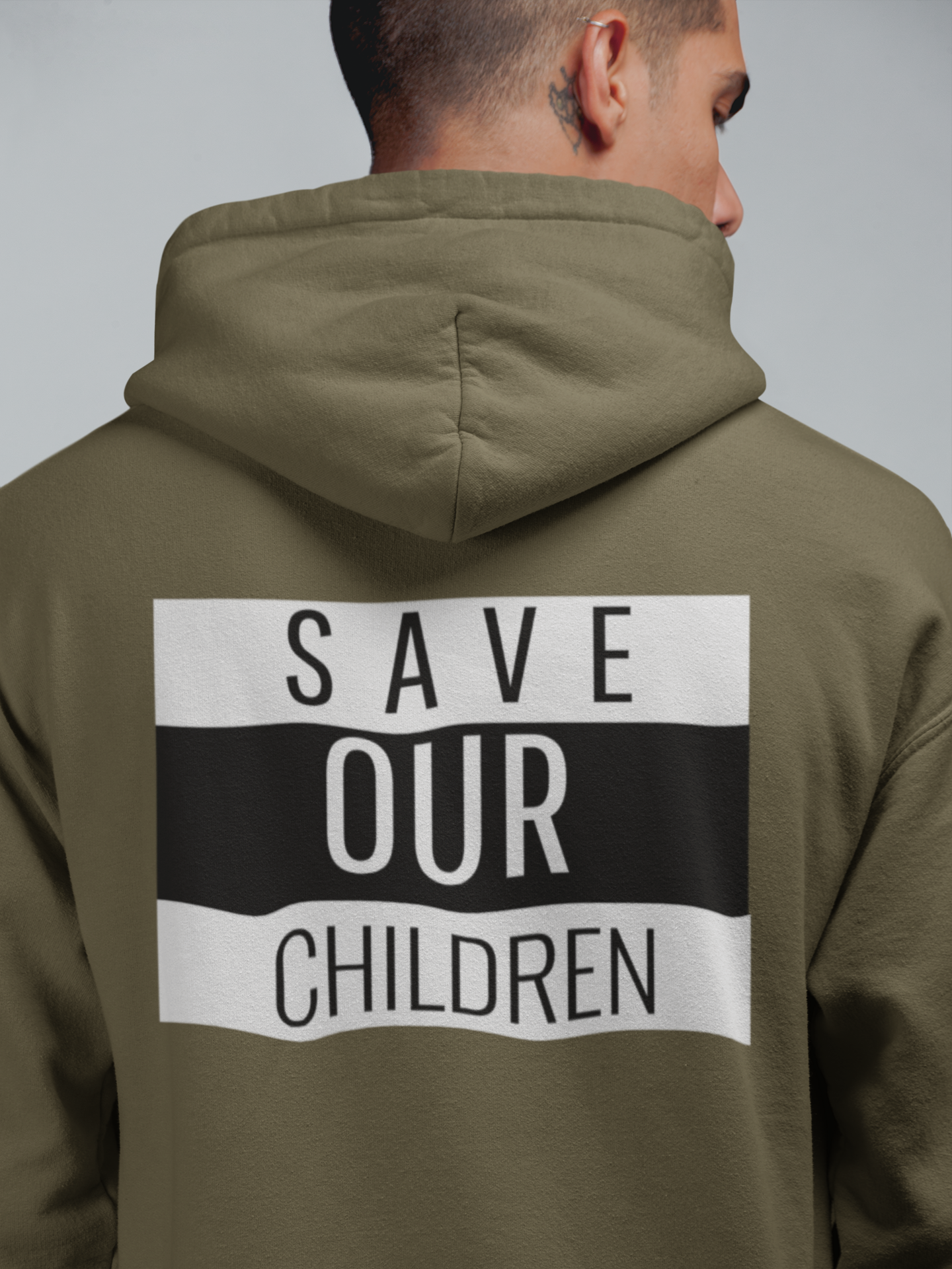 Save Our Children Hoodie Herr