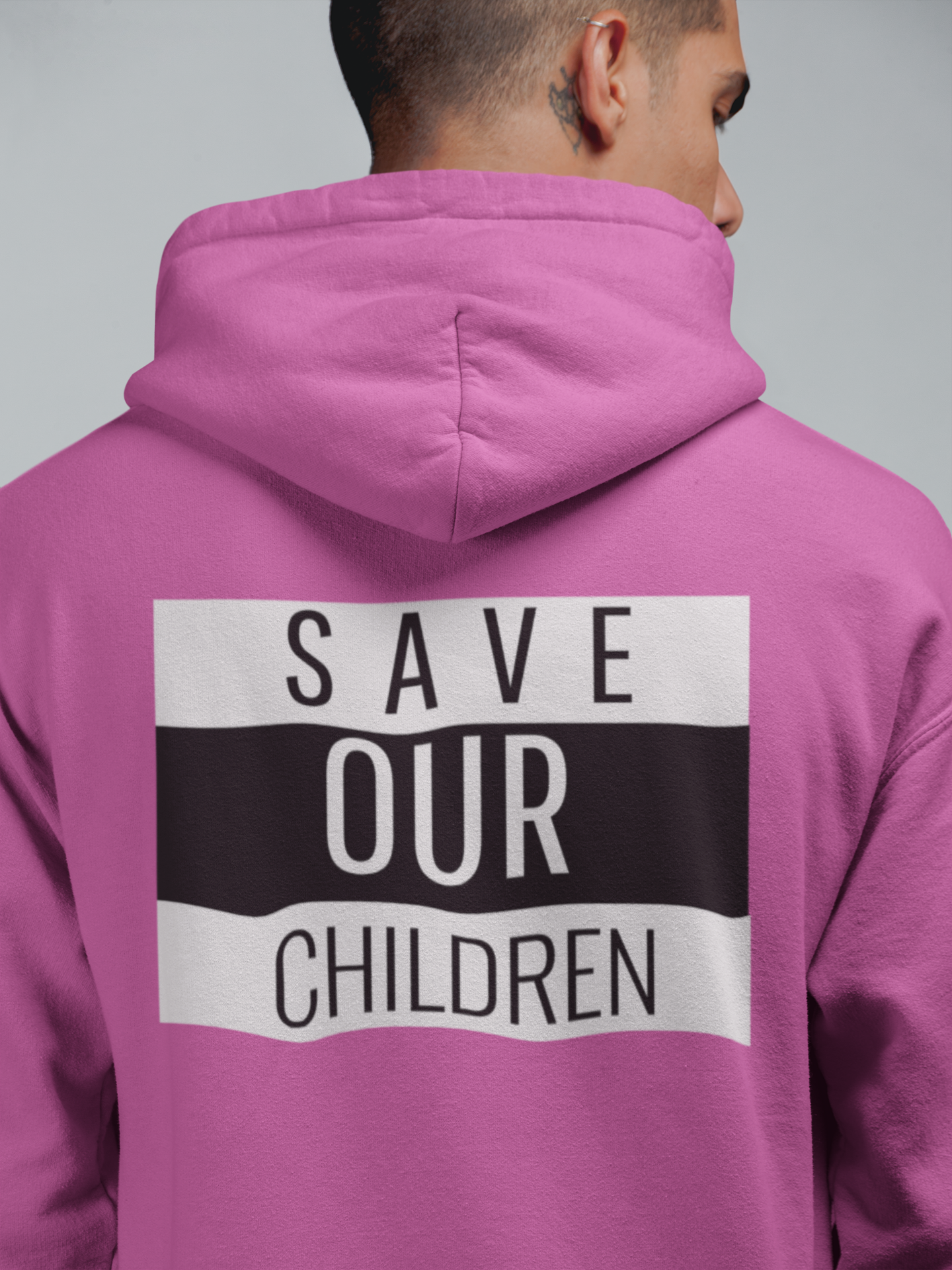 Save Our Children Hoodie Men