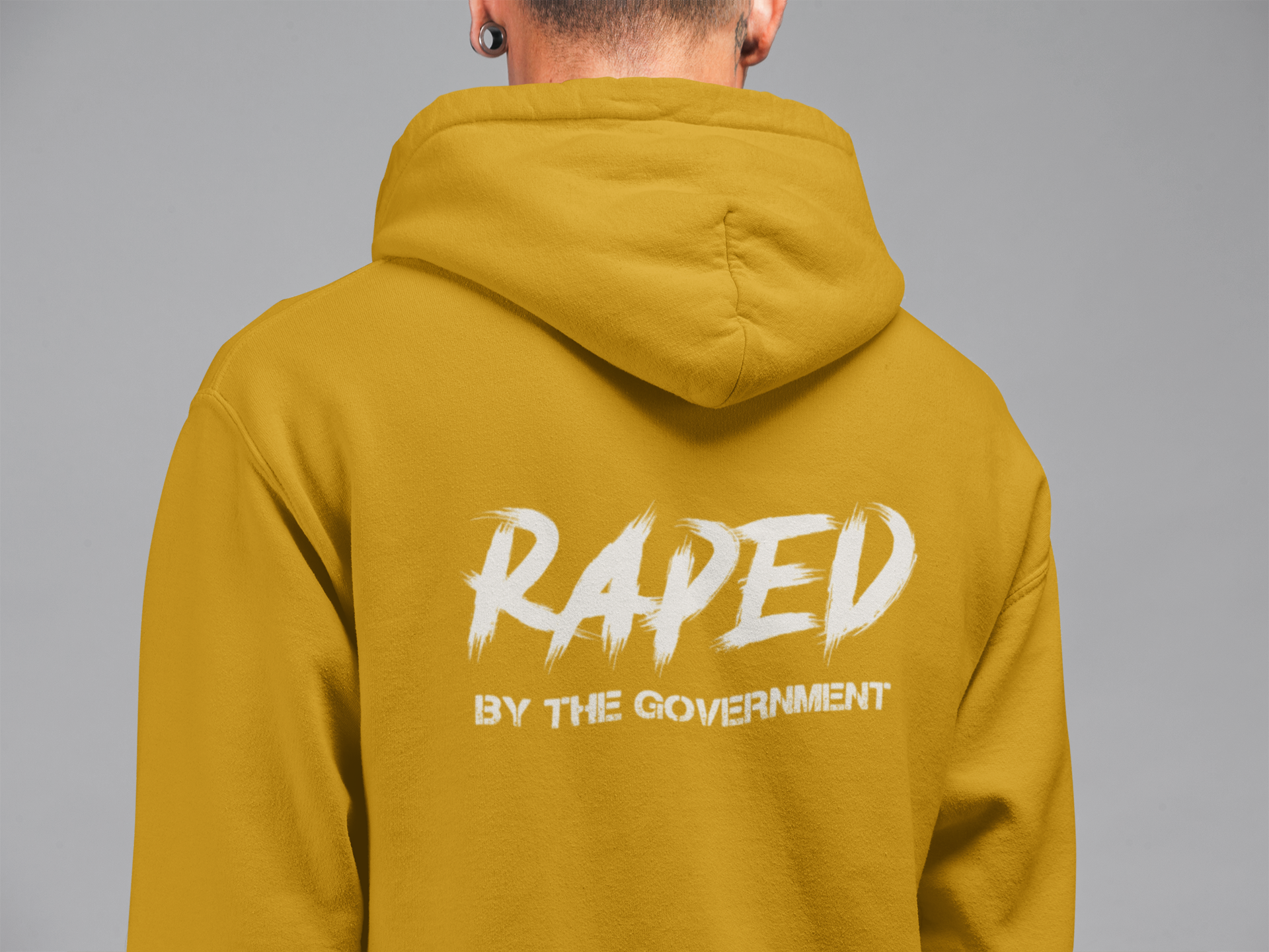 Raped By The Government Hoodie Men